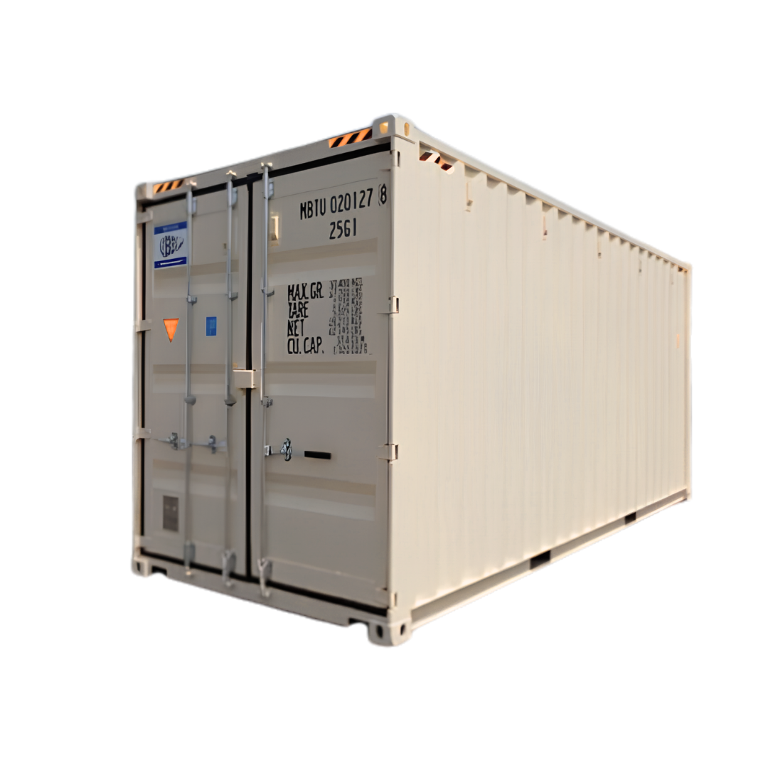 20' High Cube NEW (One Trip) Double Door Shipping Container
