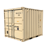 10' Standard NEW (One Trip) Single Door Shipping Container