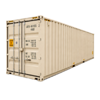 40' High Cube NEW (One Trip) Single Door Shipping Container