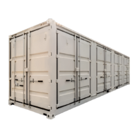 40' High Cube NEW (One Trip) 4 Door Open Side Shipping Container